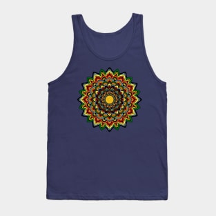 fall mandala Tank Top